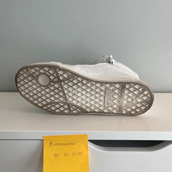 Giuseppe Zanotti High Top Leather Sneakers - Picture 9 of 10